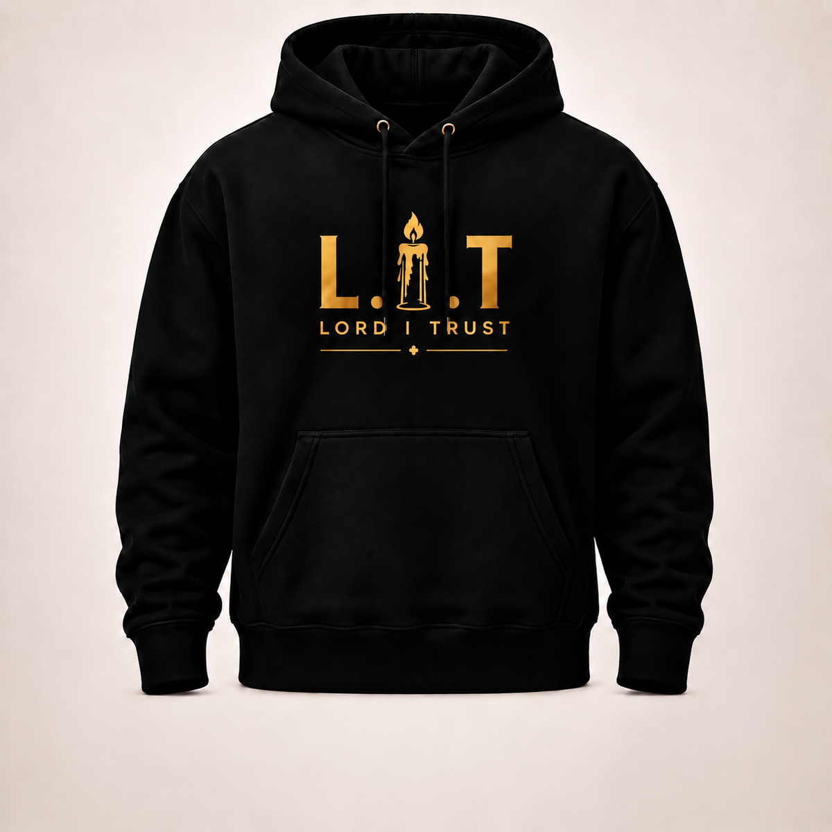 LORD I TRUST/Black Hoodie