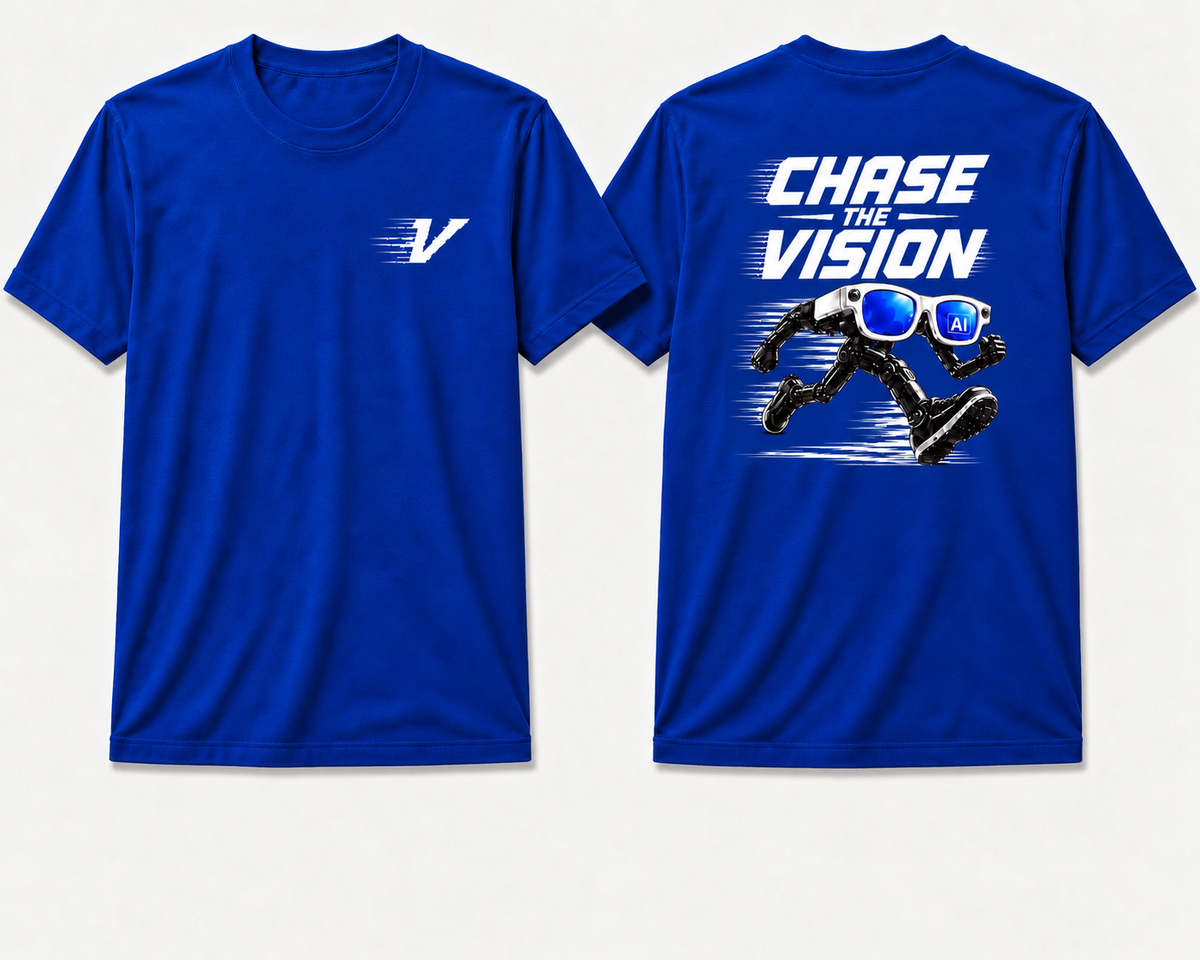 CHASE THE VISION/Blue Tee