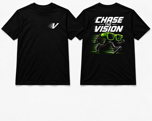 CHASE THE VISION/Black Tee