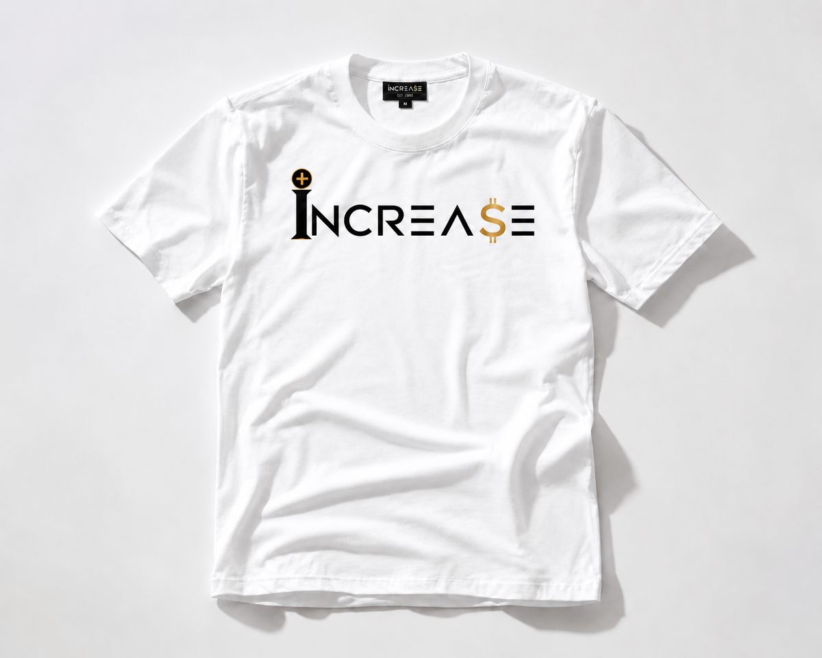 Increase/White Tee