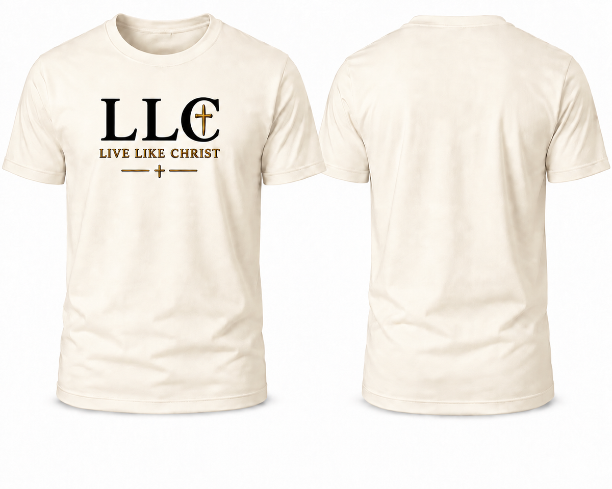 LIVE LIKE CHRIST/Cream Tee