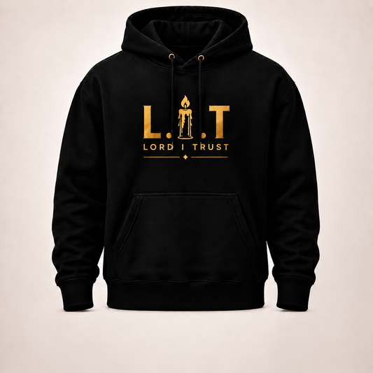 LORD I TRUST/Black Hoodie