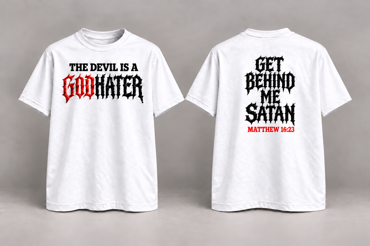 GET BEHIND ME/White Tee