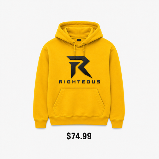 RIGHTEOUS-Yellow Hoodie