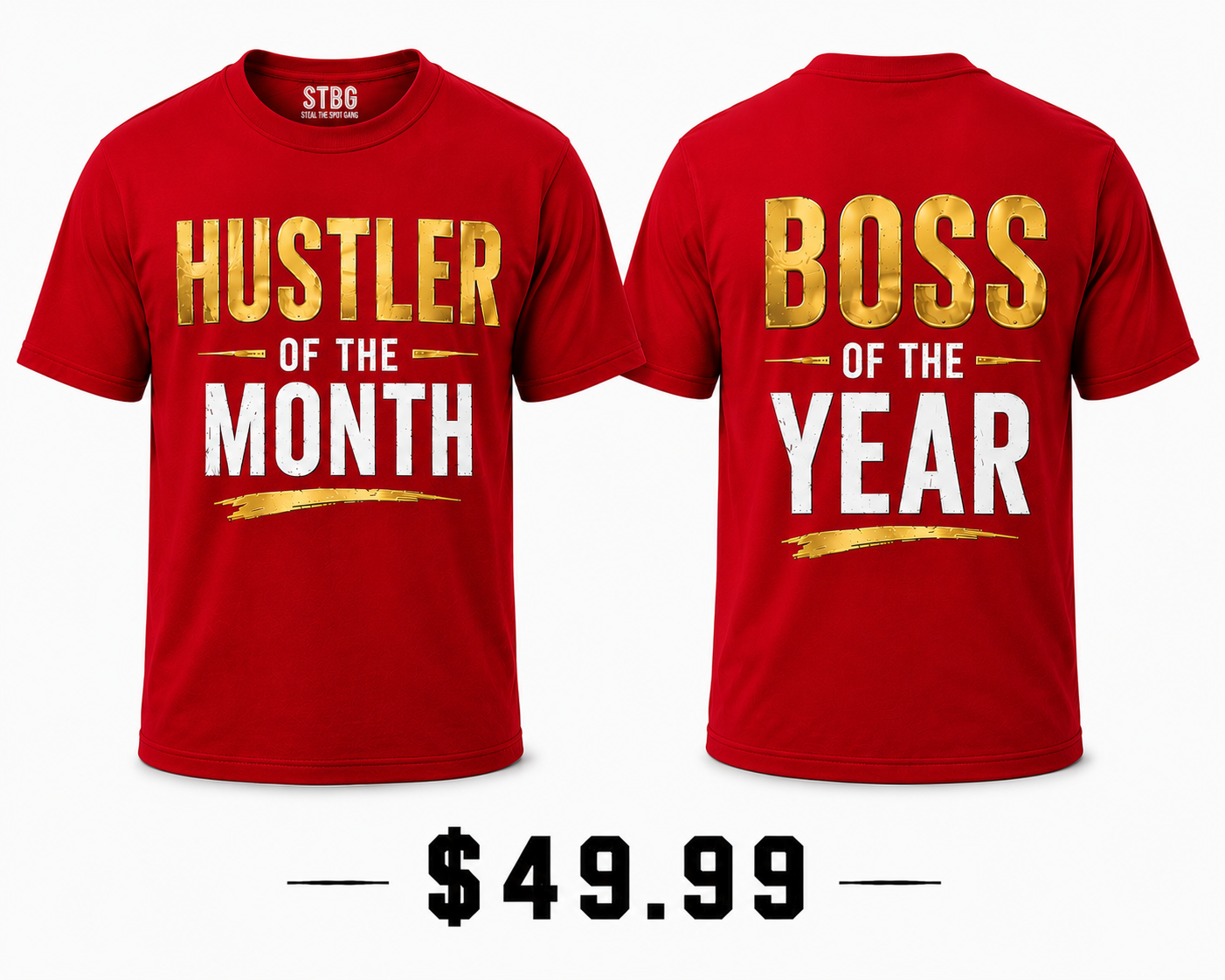 BOSS OF THE YEAR-Red Tee