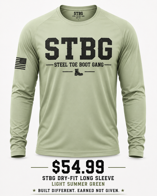 Steel Toe Boot Gang Collection-Dry Fit/Long Sleeve
