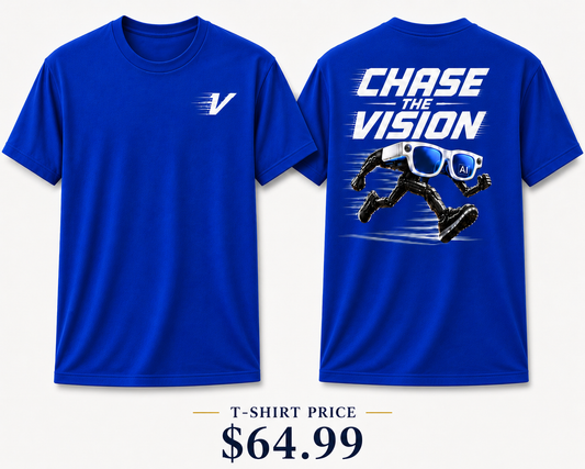 G.E.D Collection-CHASE THE VISION/Blue Tee